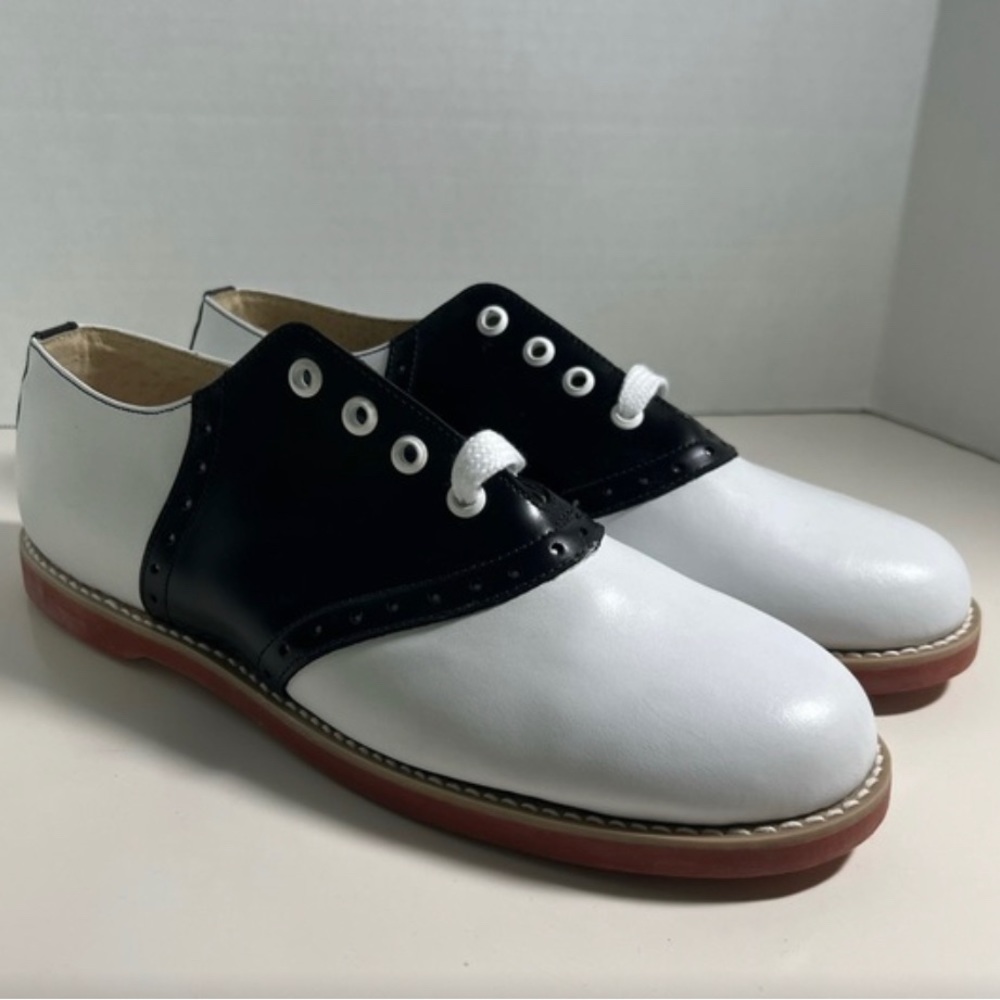 Used, Like New. Willits leather saddle, oxford shoes women’s size 10
